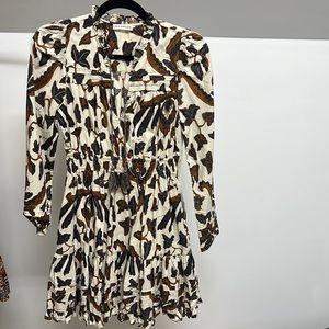 Ulla Johnson long sleeved cotton mini dress size 2